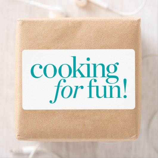 Koken voor snoep etiket (Insitu)