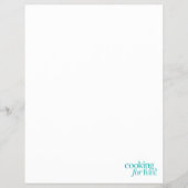 Koken voor snoep flyer (Voorkant)