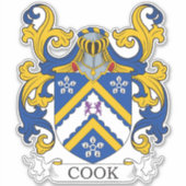 Koken Wapen Sticker (Voorkant)