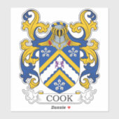 Koken Wapen Sticker (Vel)