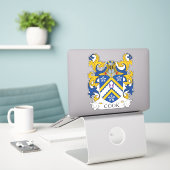Koken Wapen Sticker (Laptop op bureau)