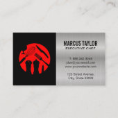 Kokergereedschap | Metaal Visitekaartje (Voorkant)