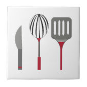 Kokergereedschap Tegeltje (Voorkant)