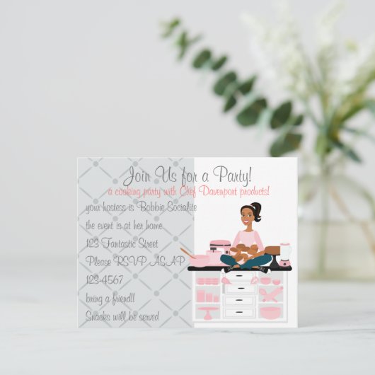 Kokerpartij Kaart (Staand voorkant)