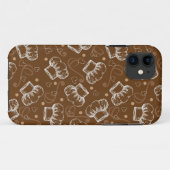 Kokerpatroon met chef-pet Case-Mate iPhone case (Achterkant (horizontaal))