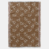 Kokerpatroon met chef-pet deken (Voorkant Verticaal)