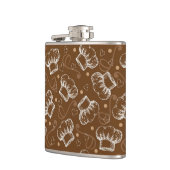 Kokerpatroon met chef-pet heupfles (Links)