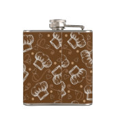 Kokerpatroon met chef-pet heupfles (Achterkant)