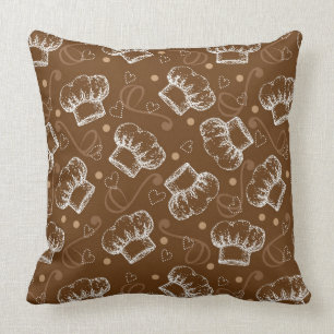 Kokerpatroon met chef-pet kussen