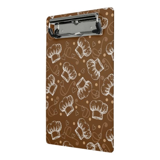 Kokerpatroon met chef-pet mini klembord (Angled2)