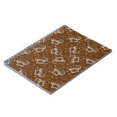 Kokerpatroon met chef-pet notitieboek (Linkerzijde)