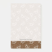 Kokerpatroon met chef-pet post-it® notes (Voorkant)