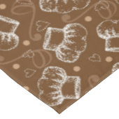 Kokerpatroon met chef-pet tafelkleed (Gekanteld)