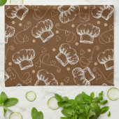 Kokerpatroon met chef-pet theedoek (Gevouwen)