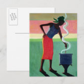 Kokerrijst 2001 briefkaart (Voorkant / Achterkant)