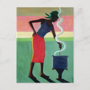 Kokerrijst 2001 briefkaart