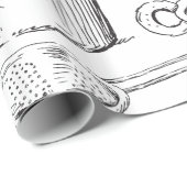 Kokerschets Cadeaupapier (Rol Hoek)