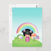 Kokesh Cutie Land Briefkaart (Voorkant / Achterkant)