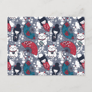 Kokeshi Briefkaart