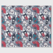 Kokeshi Cadeaupapier (Vlak)