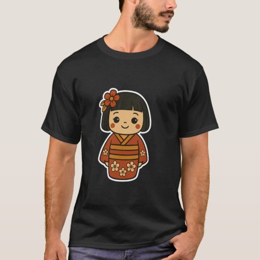 Kokeshi-chan T-shirt (Voorkant)