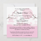 Kokeshi Couple Japanese Inspired Themed Kaart (Achterkant)