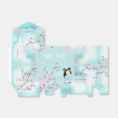 Kokeshi Doll Baby shower Dank u wel Bedankdoosjes (Uitgevouwen)