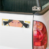 Kokeshi Doll Bumpersticker (Op Truck)