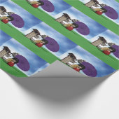 Kokeshi Doll Cadeaupapier (Hoek)