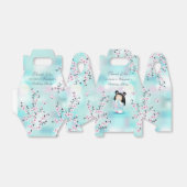 Kokeshi Doll Cherry Blossom Dank u wel Bedankdoosjes (Uitgevouwen)