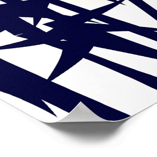 Kokeshi doll en bamboe poster (Hoek)