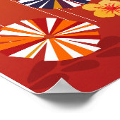 Kokeshi Doll Forest Poster (Hoek)