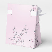 Kokeshi Doll Girls Birthday Hartelijk dank Bedankdoosjes (Achterkant)