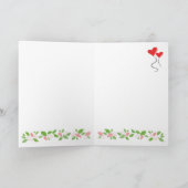 Kokeshi Doll Happy Birthday Kaart (Binnen)