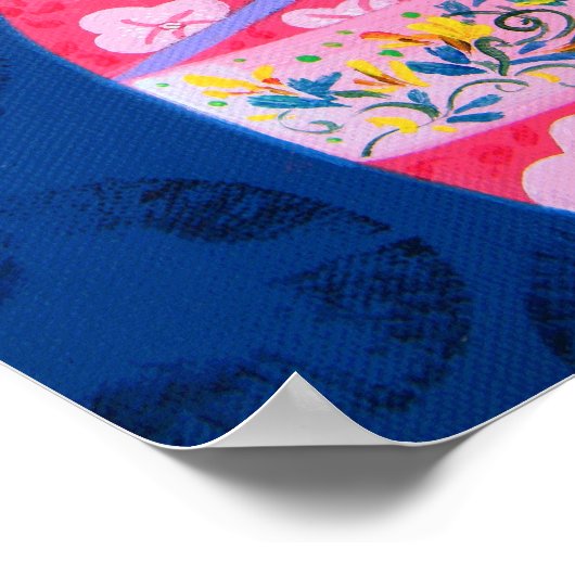 Kokeshi Doll - Harumi Poster (Hoek)