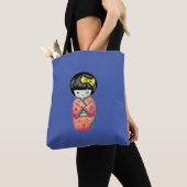 Kokeshi Doll - Kimono Geisha Girl Tote Bag (Dichtbij)