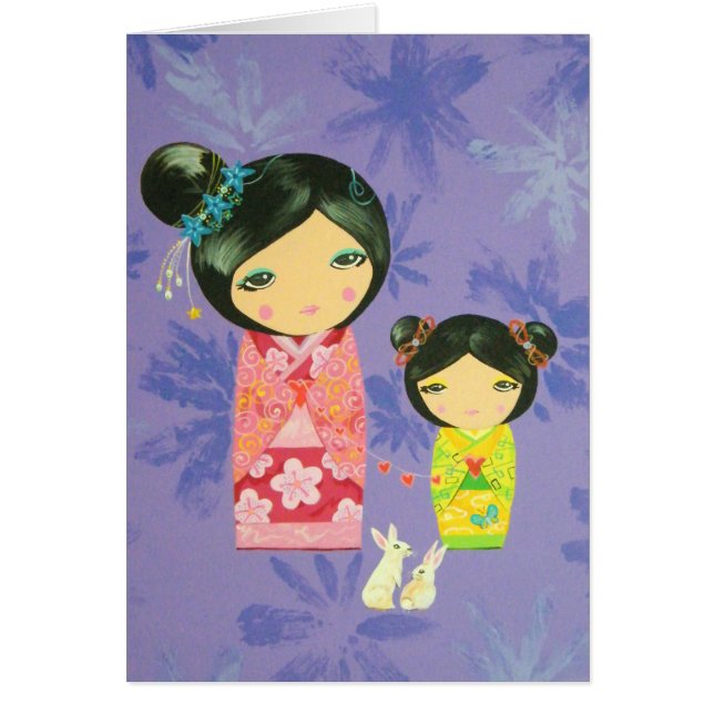 Kokeshi Doll - Liefde bindt ons samen (Voorkant)