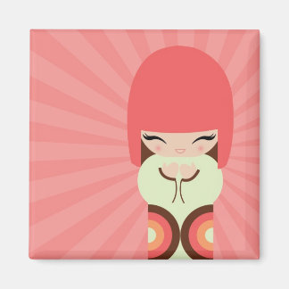 kokeshi doll magneet