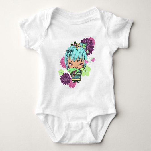 Kokeshi Doll Miao shirt (Voorkant)