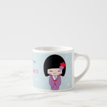 Kokeshi Doll MOK Japanse koffie