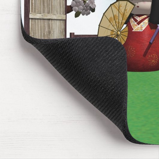 Kokeshi Doll Muismat (Hoek)