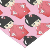 kokeshi doll pattern medium tafelloper (Hoek)