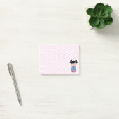 Kokeshi Doll Pink Post-it® notes 4 x 3 (Kantoor)