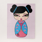 Kokeshi Doll Puzzle Legpuzzel (Verticaal)