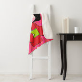 Kokeshi Doll sherpa baby Blanket Sherpa Deken (In situ)