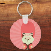 kokeshi doll sleutelhanger (Voorkant)