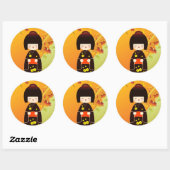 Kokeshi doll sticker (Vel)