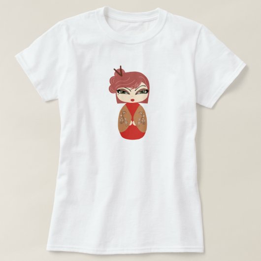 Kokeshi Doll Women's T-Shirt (Design voorkant)