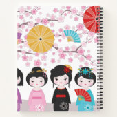 Kokeshi Dolls Notitieboek (Achterkant)