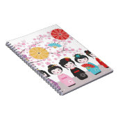 Kokeshi Dolls Notitieboek (Rechterzijde)